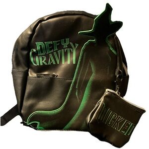 WICKED Defy Gravity Mini Backpack w/Coin Purse, NEW